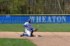 Baseball vs WPI  Wheaton College baseball vs Worcester Polytechnic Institute. - (Photo by Keith Nordstrom) : Wheaton, baseball